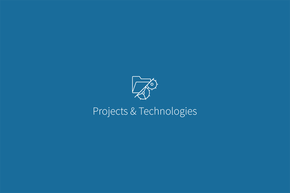 Projects and technologies 